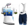 Completo Maglia + Pantaloncino con bretelle 2021 Movistar Team Donna N003